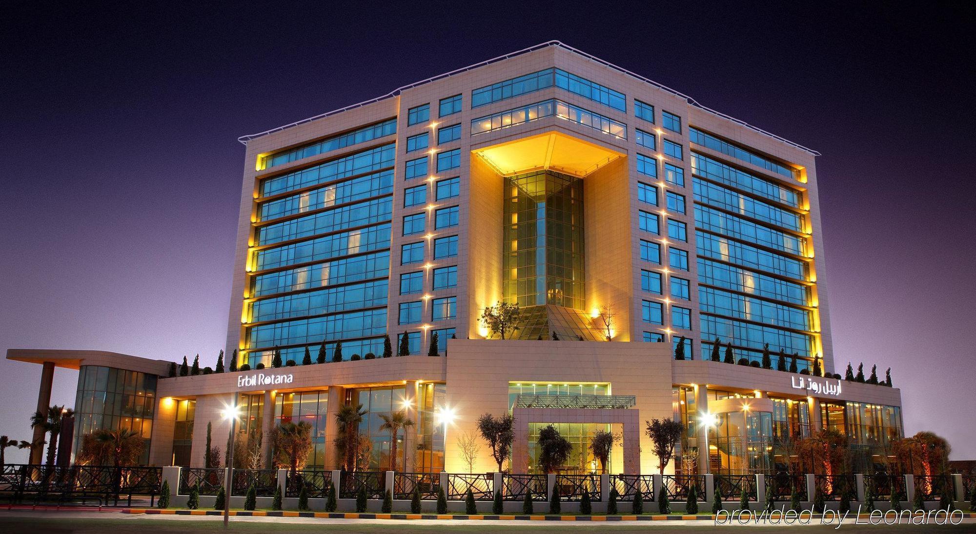 Hotel Erbil Rotana Exterior foto